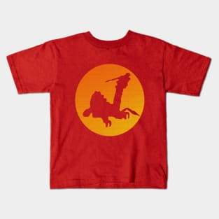 Red Dragon Thunderzord Kids T-Shirt